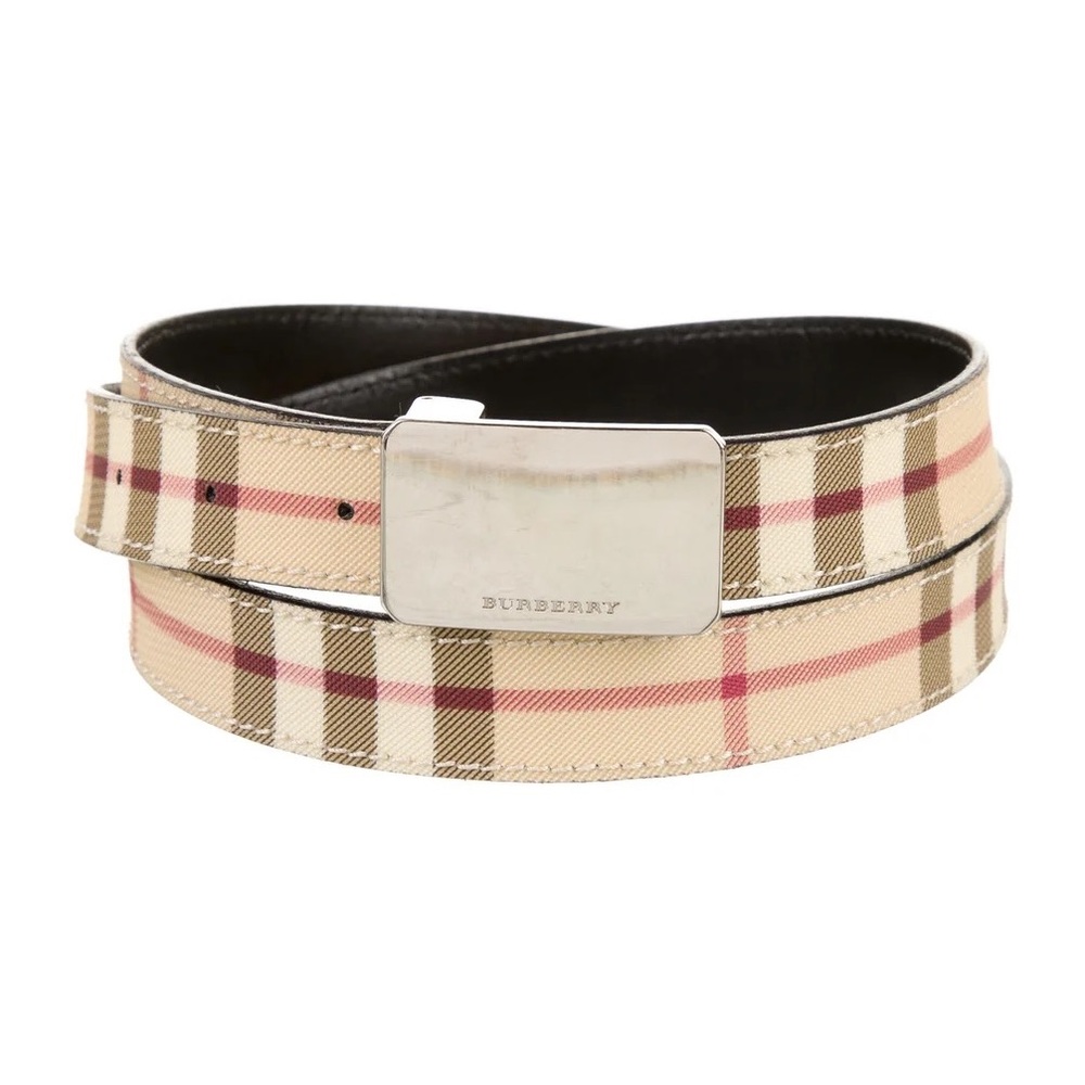 Burberry London Check Belt